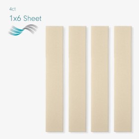 NewGel+ Beige Silicone Strips, 1x6