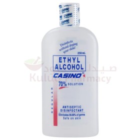Casino Ethyl Alcohol 250Ml 70% Regular