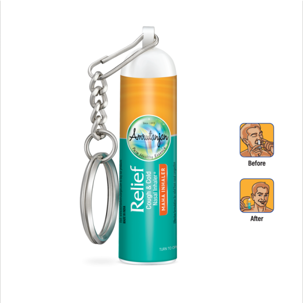 Amrutanjan Relife Cough & Cold Inhaler 0.75Gm