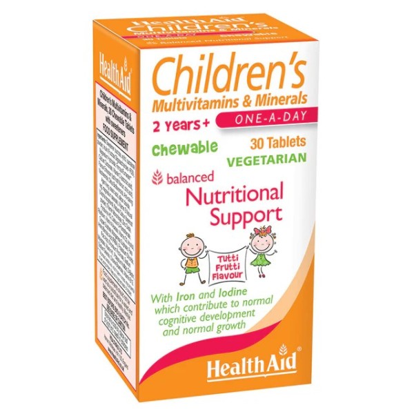 Children Multi Vitamin & Minerals Tabs 30's