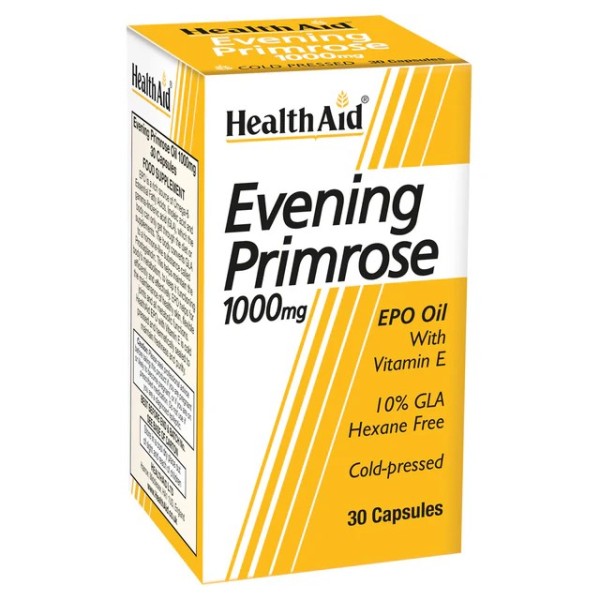 Evening Primrose Oil 1000mg + Vit E
