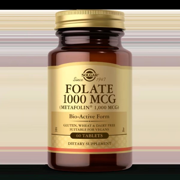 Folate Metafolin 1000mcg Tabs 60's