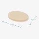 NewGel+ Beige Silicone Dots 1” dia. (2.5cm dia.), 6 pcs/package