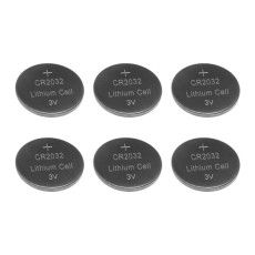 CR2032 Lithium Button Cell 3V - 6pcs