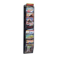RACK - MAGAZINE 10 PKT - BK