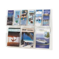 DISPLAY 3-POCKET MAGAZINE/6 POCKET PAMPHLET 30WX2DX22-1/2H