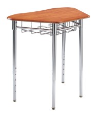 DESK - CLASSROOM SELECT - CONTEMPORARY COLLABORATION STANDING HEIGHT - OCTAGON 30 W X 21 D - 30-43 I