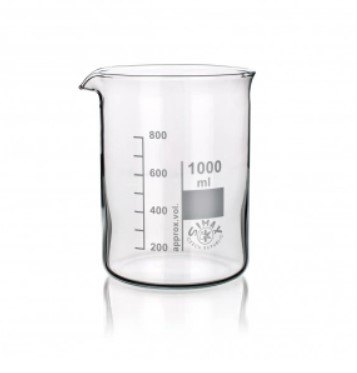 Simax Low Form Glass Beaker - 250mL x 10pcs