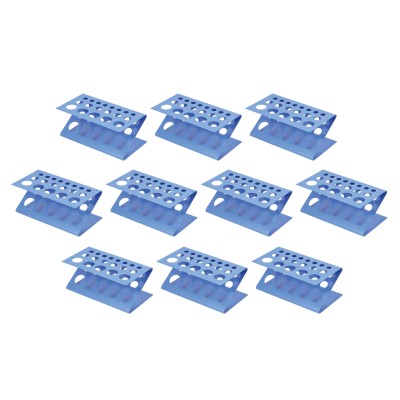 Z-Shape Metal Test Tube Racks - 10pcs