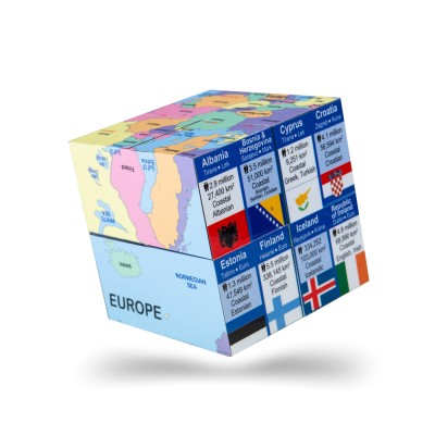 Europe - Map & Stats