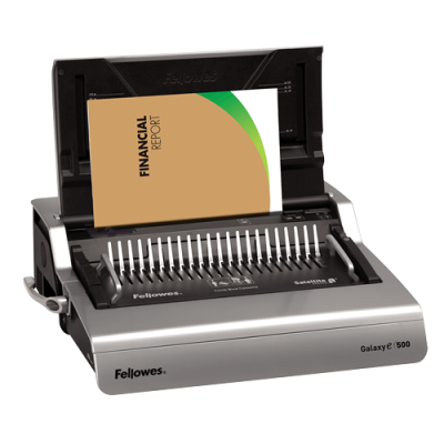 Fellowes Electric Comb Binding Machine Model GALAXY-E 500