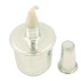Glass Burner with Wick,  Plastic Cap, 120ml (Each)